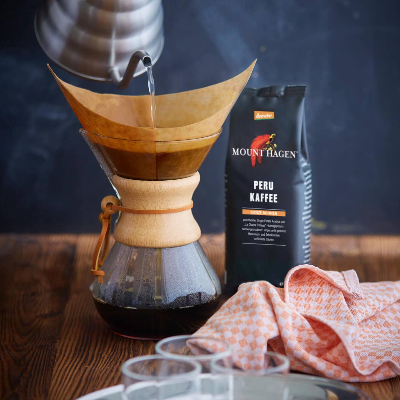 Peru Kaffee, Single Origin, 500g, ganze Bohne, Demeter