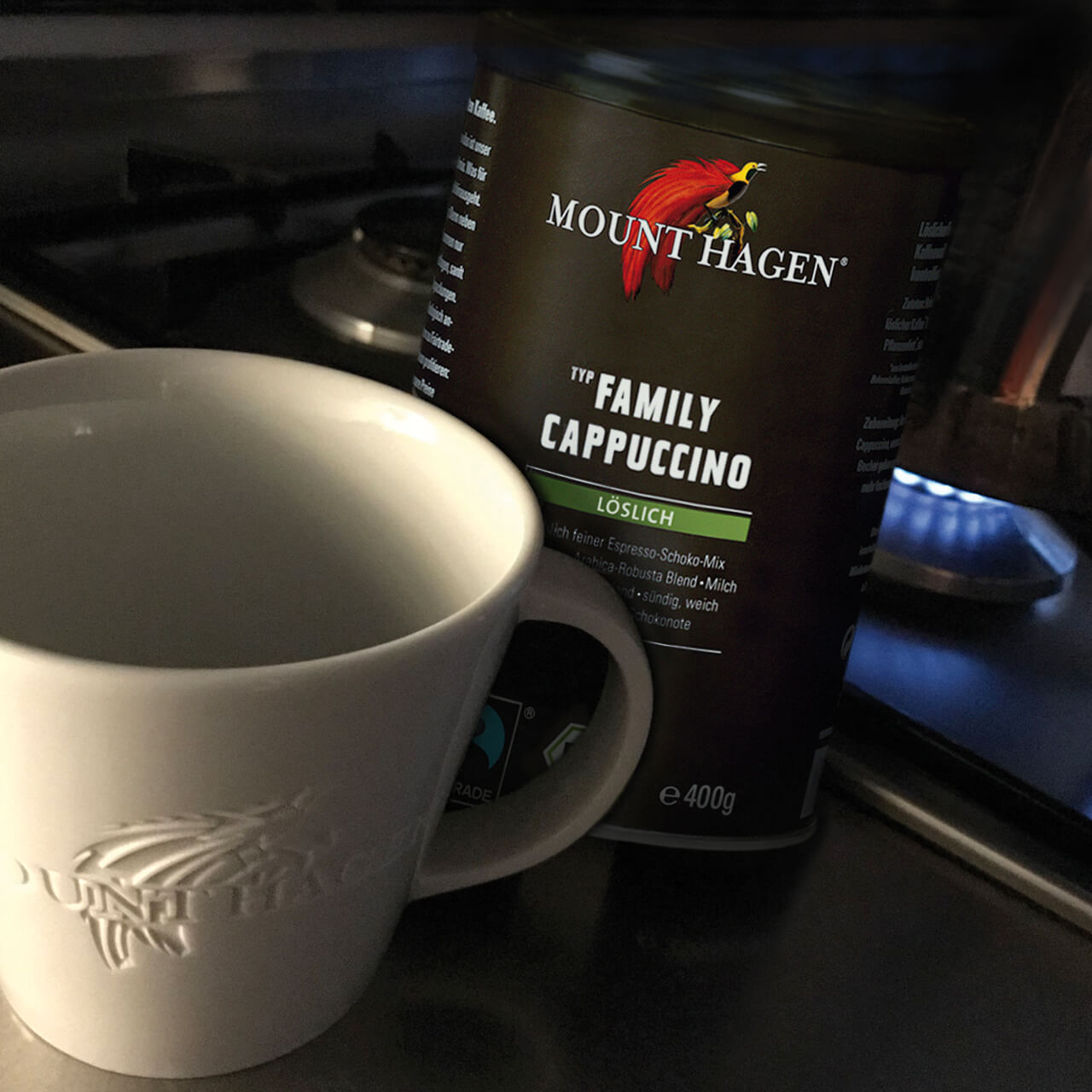 Family-Cappuccino, 400g, Dose, bio & fair